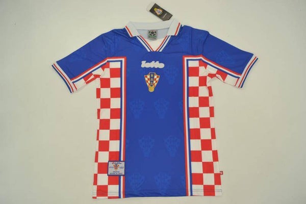 Croatia 1998 World Cup Away Shirt - Adults Small to 2XL