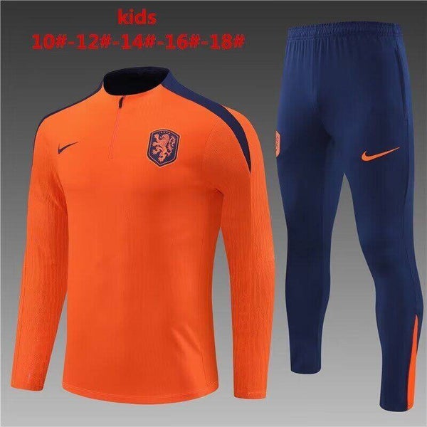 Netherlands 2025/2026 Tracksuit 1 - Kids 10-18 Sizes and Adults Small to 2XL