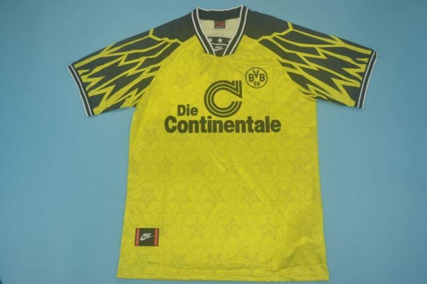 Borussia Dortmund 1994/95 Home Shirt - Adults Small to 2XL