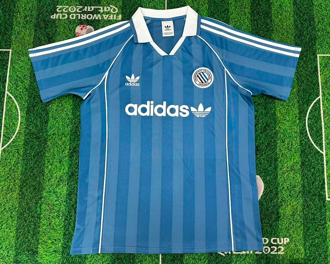 Adidas Vintage Trefoil Light Blue Shirt  - Adults Small to 4XL