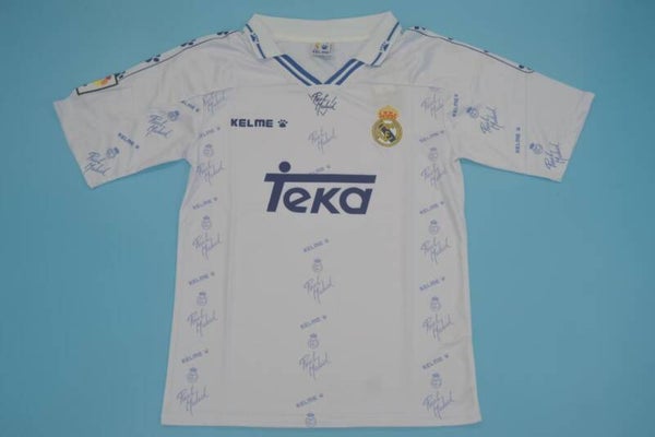 Real Madrid 1994/96 Home Shirt - Adults Small to 2XL
