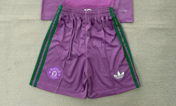 Manchester United 2026/27 Purple Goalkeeper Shorts - Adults Small to 2XL
