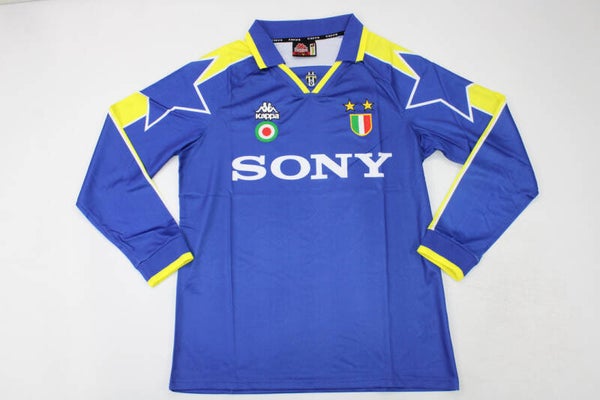 Juventus 1996 Long Sleeve Champions League Final Shirt - Adults Small to 2XL