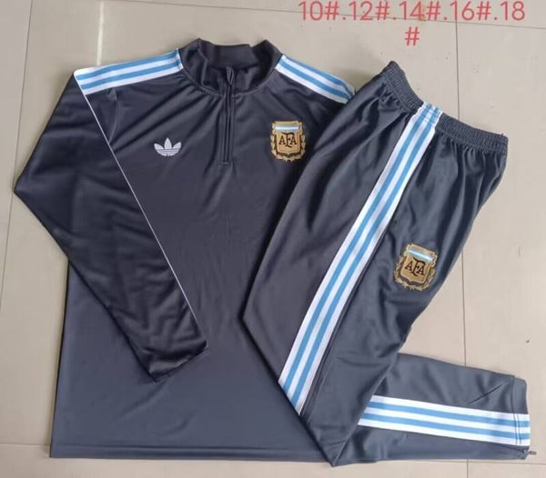 Argentina 2025/2026 Tracksuit 1 - Kids 10-18 Sizes and Adults Small to 2XL