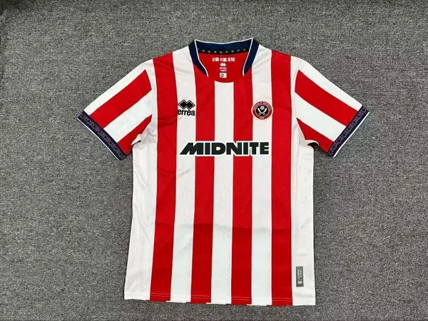 Sheffield United 2025/2026 Home Shirt - Kids 3-14 years old and Adults Small to 4XL