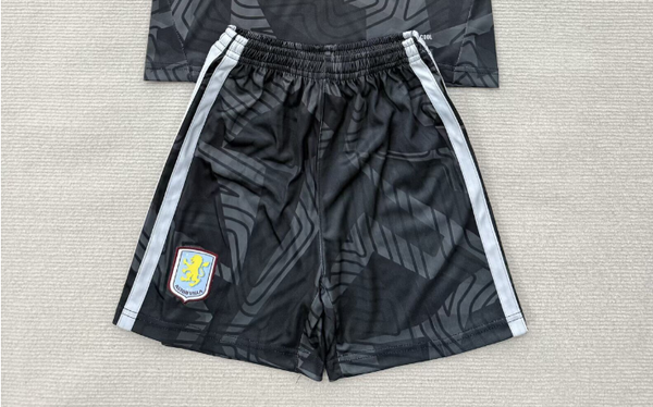 Aston Villa 2026/27 Black Goalkeeper Shorts - Adults Small to 2XL