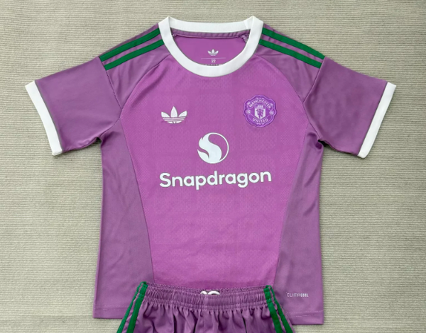 Manchester United 2026/27 Purple Goalkeeper Shirt - Kids 3-14 years old and Adults Small to 2XL