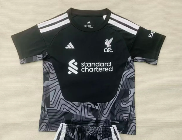 Liverpool 2026/27 Black Goalkeeper Shirt - Kids 3-14 years old and Adults Small to 4XL