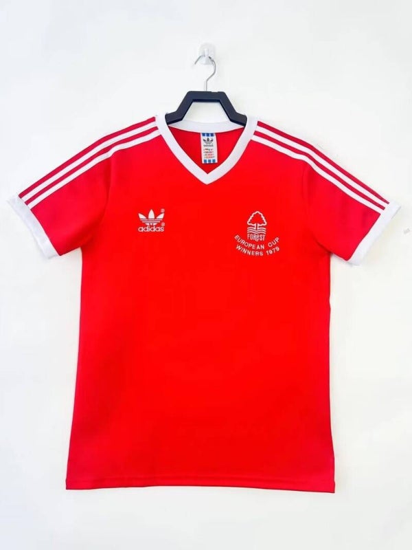 Nottingham Forest 1979 European Cup Winners Home Shirt - Adults Small to 2XL