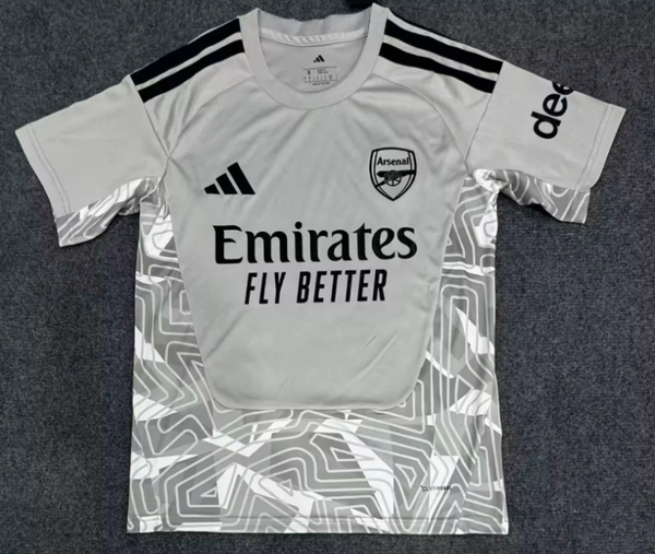 Arsenal 2026/27 Grey Goalkeeper Shirt - Kids 3-14 years old and Adults Small to 4XL