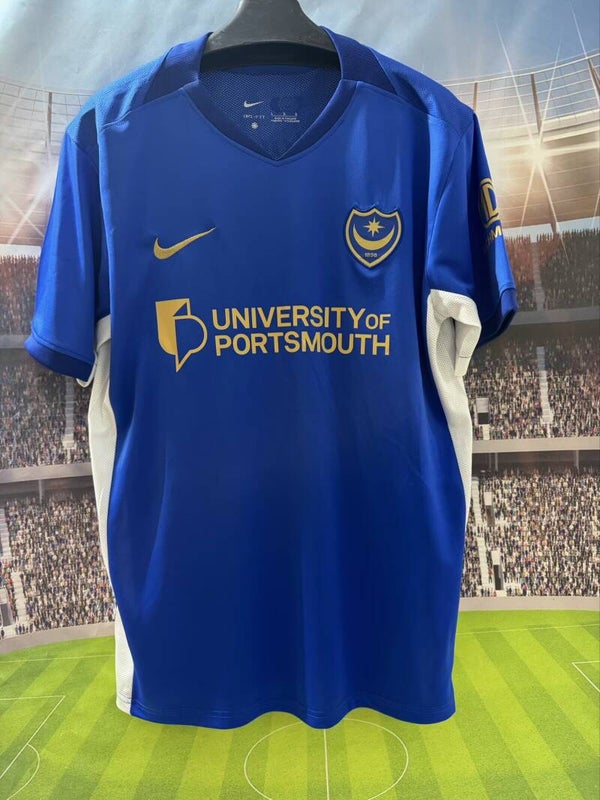 Portsmouth 2026/27 Home Shirt - Kids 3-14 years old and Adults Small to 4XL