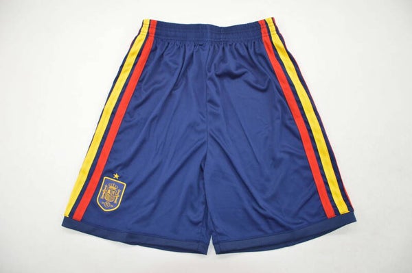 Spain World Cup 2026 Home Shorts - Adults Small to 2XL
