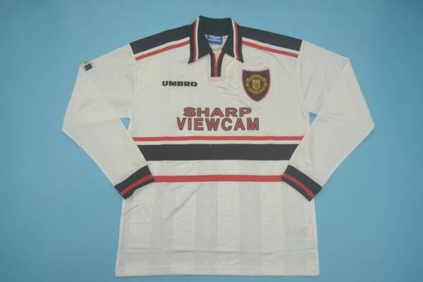 Manchester United 1997/99 Long Sleeve Away Shirt - Adults Small to 2XL