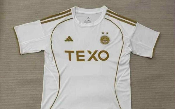 Aberdeen 2025/2026 European White Shirt - Kids 3-14 years old and Adults Small to 2XL