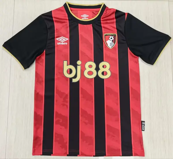 AFC Bournemouth 2025/2026 Home Shirt - Kids 3-14 years old and Adults Small to 4XL