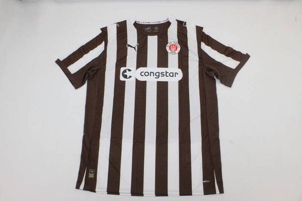 St Pauli 2025/26 Home Shirt - Kids 3-14 years old and Adults Small to 4XL
