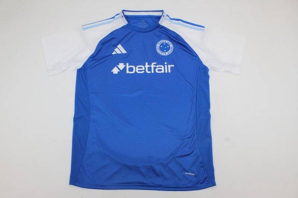 Cruzeiro 2025/2026 Home Shirt - Kids 3-14 years old and Adults Small to 4XL