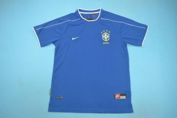 Brazil 1998 Away Retro Shirt - Adults Small to 2XL