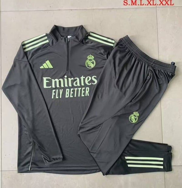 Real Madrid 2025/2026 Tracksuit 7 - Adults Small to 2XL