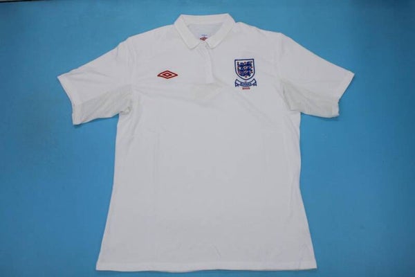 England 2010 Home Retro Shirt - Adults Small to 2XL