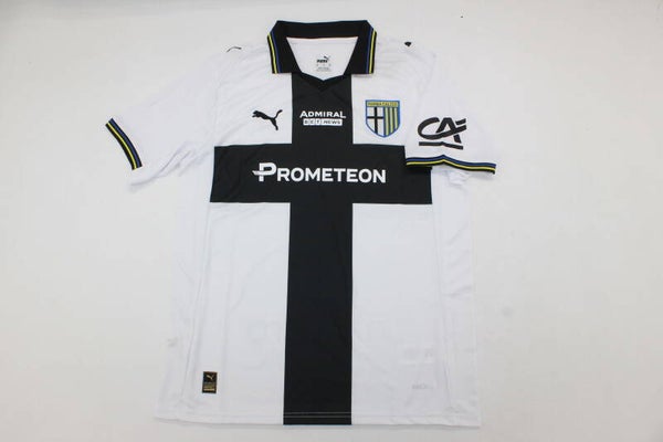 Parma 2025/2026 Home Shirt - Kids 3-14 years old and Adults Small to 4XL