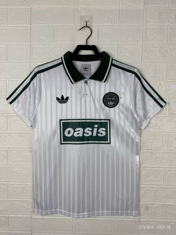 Adidas x Oasis Shirt - White - Adults Small to 4XL