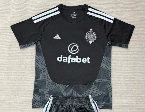 Glasgow Celtic 2026/27 Black Goalkeeper Shirt - Kids 3-14 years old and Adults Small to 4XL