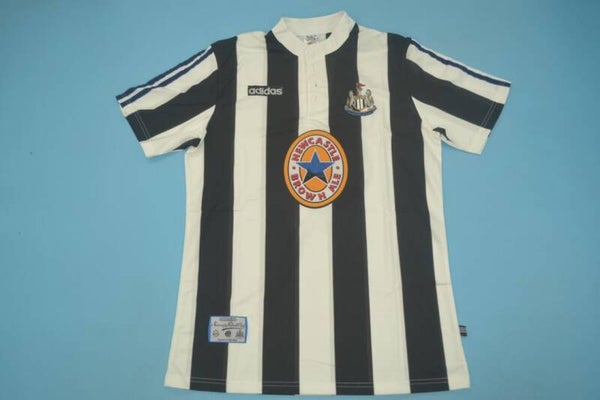 Newcastle United 1995/97 Home Shirt - Kids 3-14 years old and Adults Small to 2XL