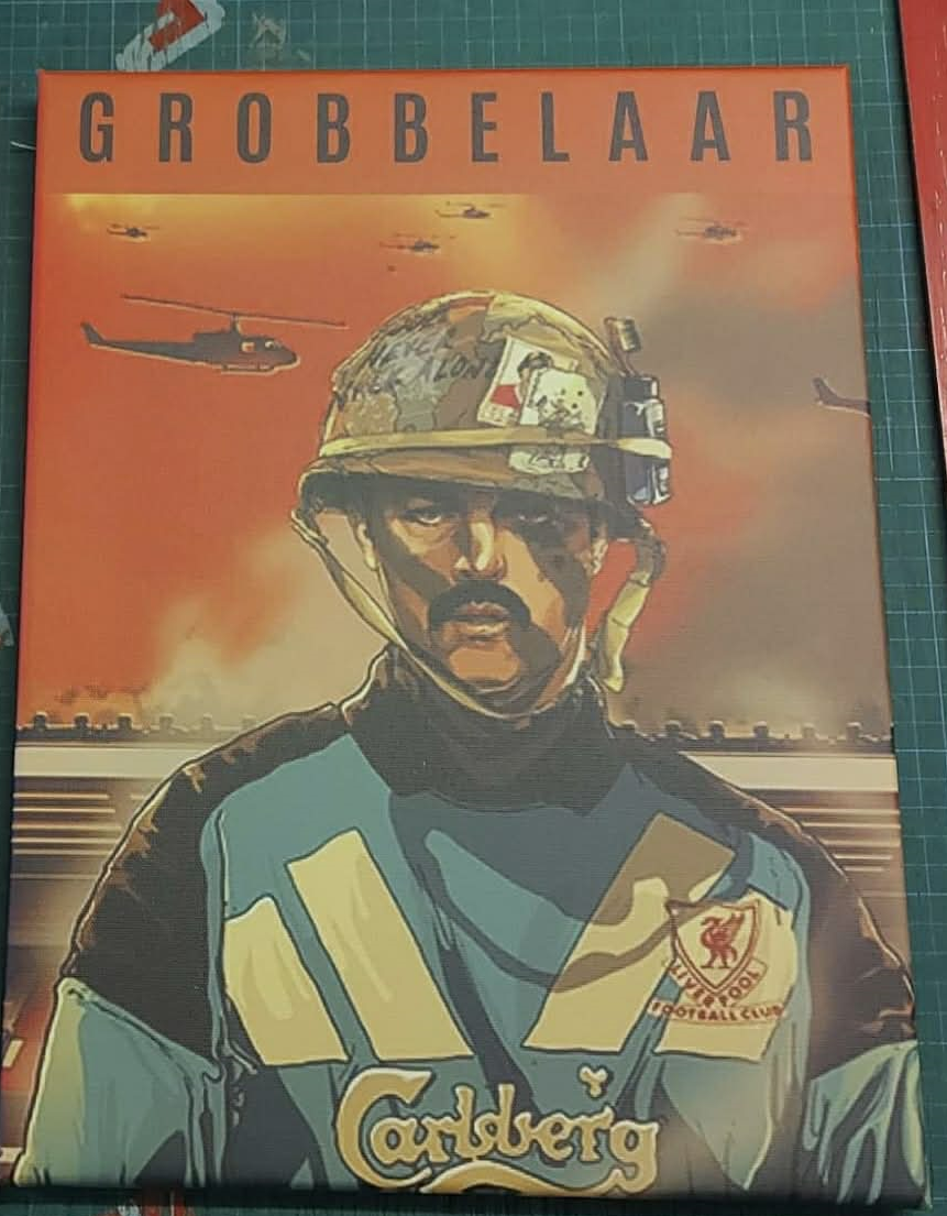 Bruce Grobbelaar A3 (16x12 Inches) Liverpool Canvas 2