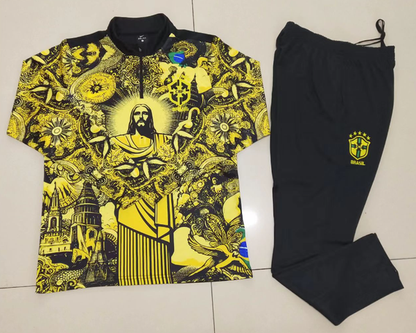Brazil Jesus Christ Tracksuit 2 - Kids 10-18 Sizes