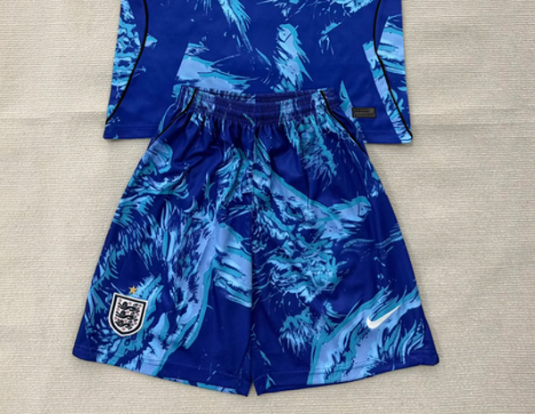 England World Cup 2026 Blue Goalkeeper Shorts - Adults Small to 2XL