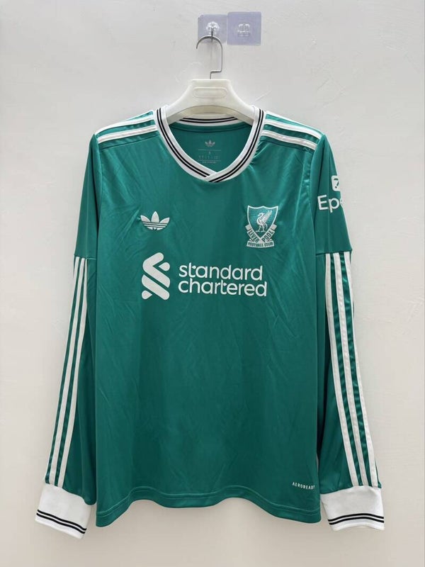Liverpool 2025/2026 Long Sleeve Third Shirt - Kids 3-14 years old and Adults Small to 4XL