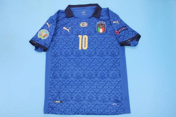 Italy 2021 Euros Home Shirt - Adults Small to 2XL