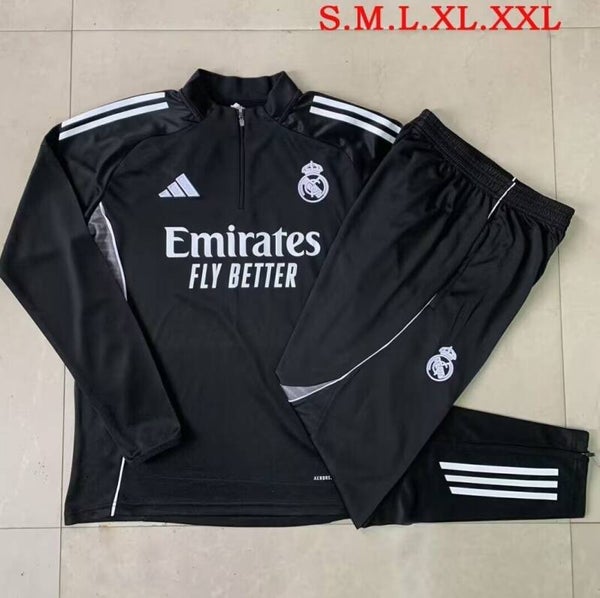 Real Madrid 2025/2026 Tracksuit 10 - Adults Small to 2XL