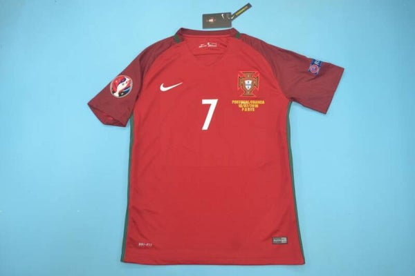 Portugal 2016 Euros Final Home Shirt - Adults Small to 2XL