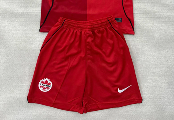 Canada World Cup 2026 Home Shorts - Adults Small to 2XL