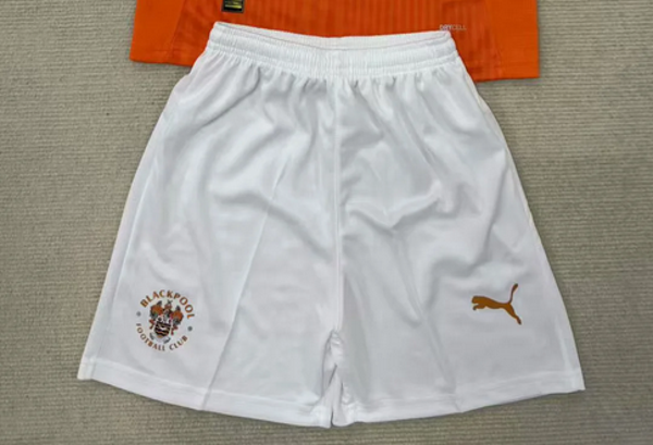 Blackpool 2025/2026 Home Shorts - Adults Small to 2XL