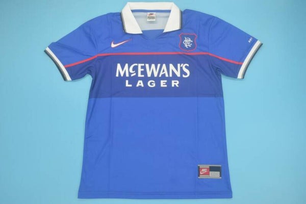 Glasgow Rangers 1997/99 Home Shirt - Adults Small to 2XL