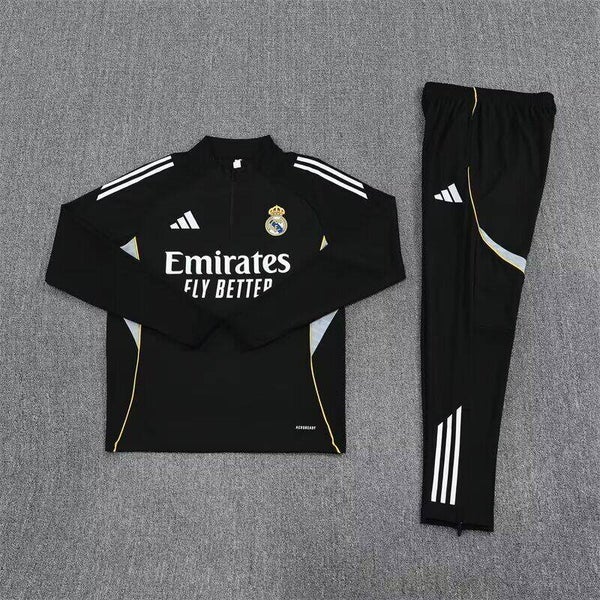 Real Madrid 2025/2026 Tracksuit 1 - Adults Small to 2XL