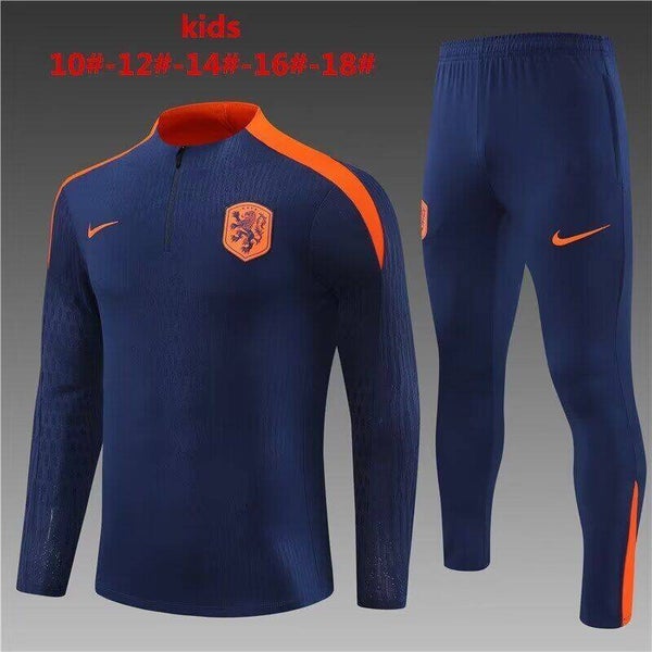 Netherlands 2025/2026 Tracksuit 2 - Kids 10-18 Sizes and Adults Small to 2XL