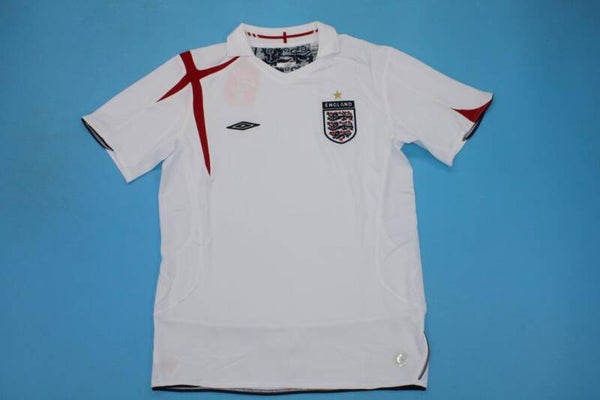 England 2006 Home Retro Shirt - Adults Small to 2XL