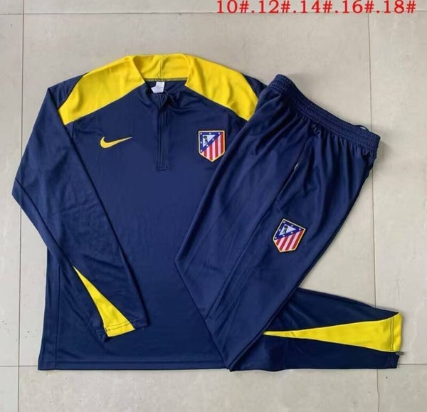 Atletico Madrid 2025/2026 Tracksuit 2 - Kids 10-18 Sizes and Adults Small to 2XL