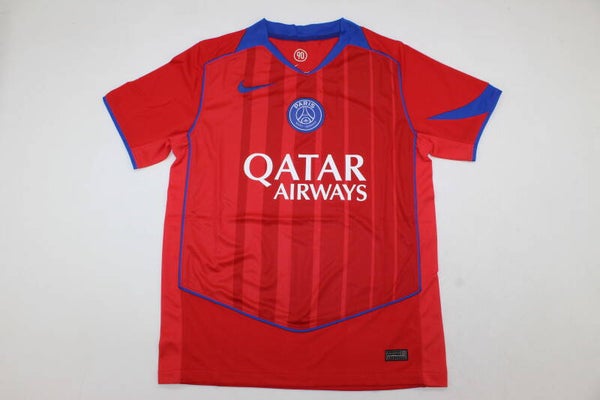 PSG 2025/26 Third Red Shirt - Kids 3-14 years old and Adults Small to 4XL