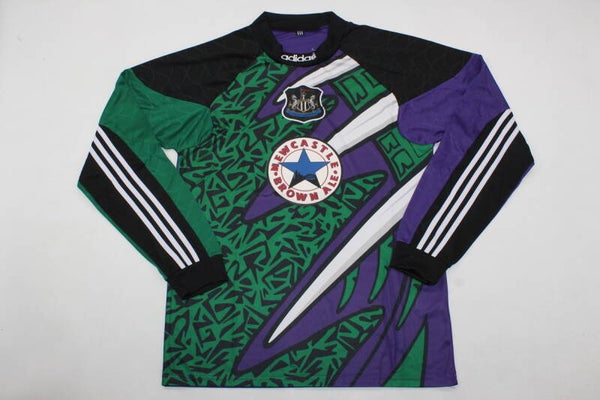 Newcastle United 1995/96 Long Sleeve Goalkeeper Shirt - Adults Small to 2XL