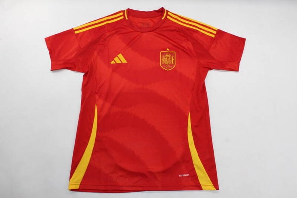 Spain 2024 Home Shirt - Kids 3-14 years old and Adults Small to 4XL