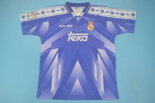 Real Madrid 1996/97 Away Shirt - Kids 3-14 years old and Adults Small to 2XL