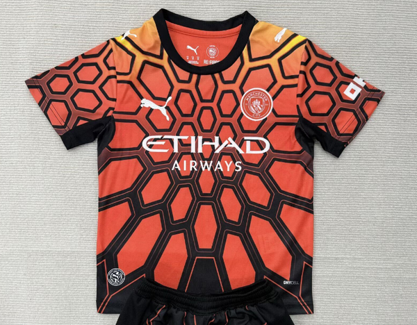 Manchester City 2026/27 Orange Goalkeeper Shirt - Kids 3-14 years old and Adults Small to 2XL