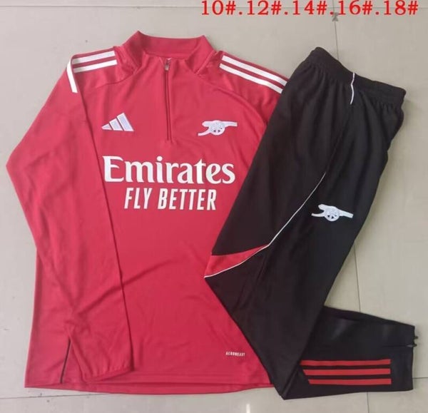 Arsenal 2025/2026 Tracksuit 3 - Kids 10-18 Sizes and Adults Small to 2XL