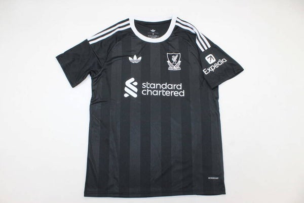 Liverpool 2025/2026 Black Goalkeeper Shirt - Kids 3-14 years old and Adults Small to 2XL