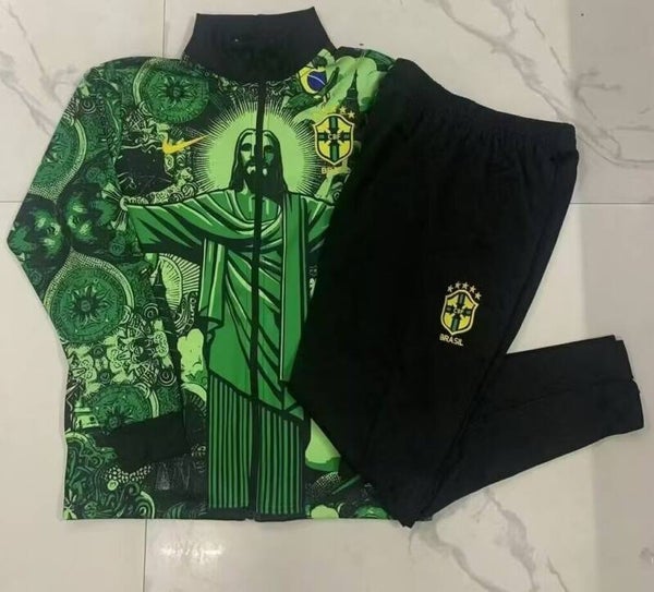 Brazil Jesus Christ Tracksuit 4 - Kids 10-18 Sizes